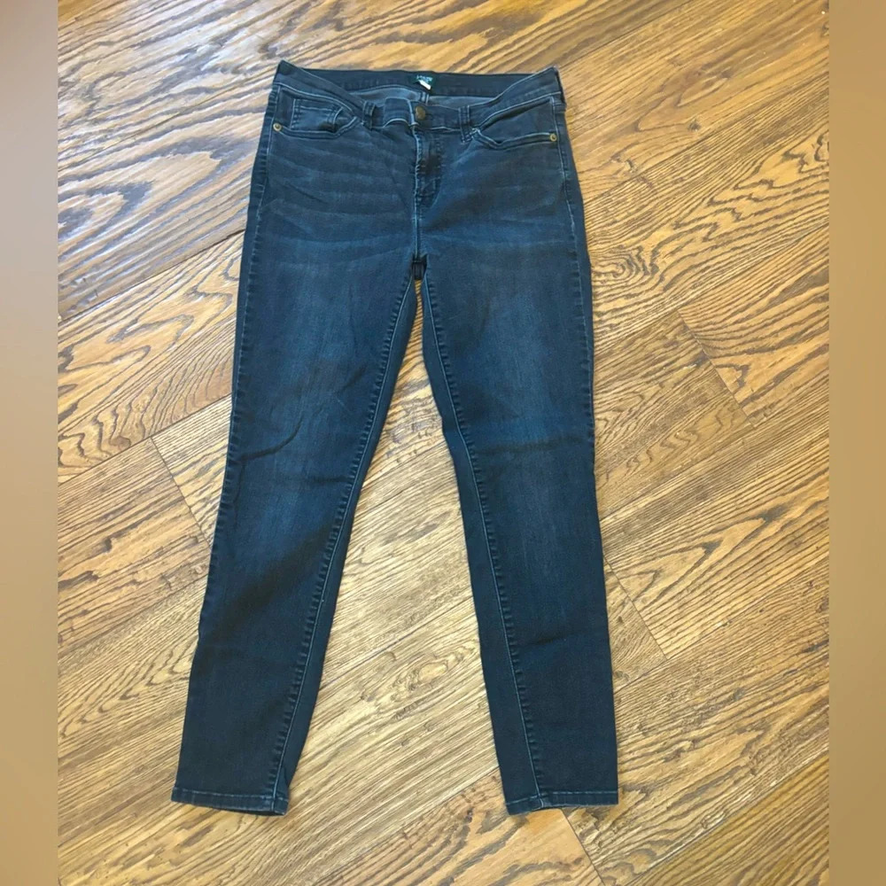 JCrew Skinny Stretch Black Jeans, 29 / 28